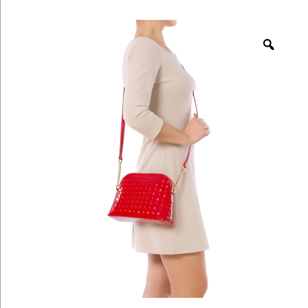 Arcadia RED Laura small crossbody bag
